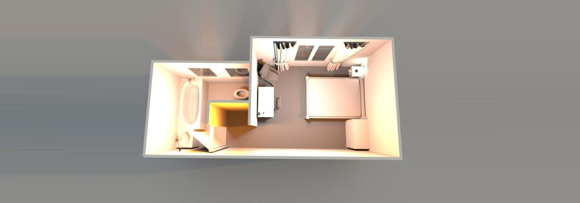 NAMELIŲ KAMBARYS – standartinis dvivietis numeris